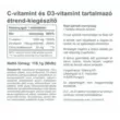 Kép 2/2 - Vitaking C-1000+D-4000 tabletta 90 db