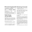Kép 2/2 - Vitaking Ginseng 400mg kapszula 90 db