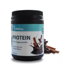 Vitaking Protein 400g csoki-fahéj növényi fehérje italpor
