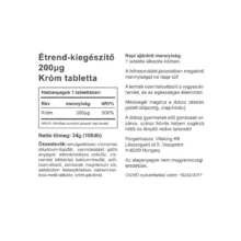 Kép 2/2 - Vitaking Króm Picolinate 200mcg tabletta 100 db