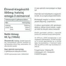 Kép 2/2 - Vitaking Omega-3 Kids 500mg EPA100/DHA150 gélkapszula 100 db ÚJ