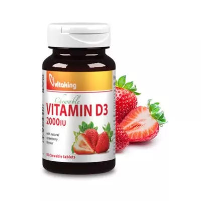 Vitaking D2000 IU vitamin Chewable tabletta 90 db