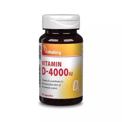 Vitaking D-4000 Vitamin kapszula 90 db