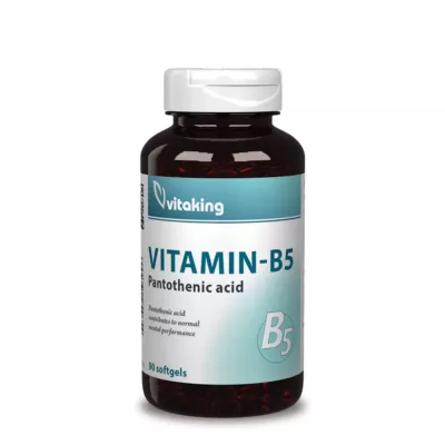 Vitaking Pantoténsav B-5  200 mg gélkapszula 90 db