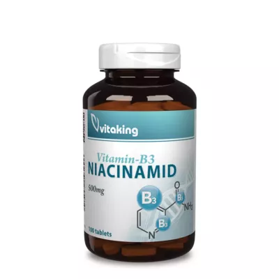 Vitaking Niacinamid 500mg tabletta 100 db