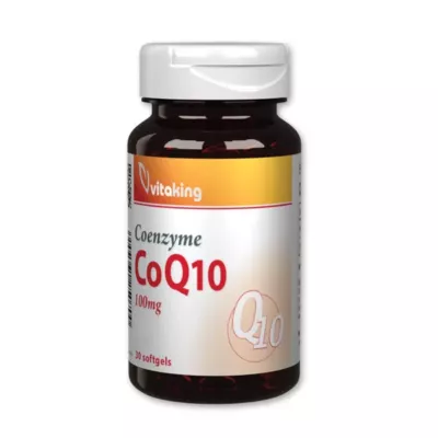 Vitaking Q-10 Coenzym 100 mg gélkapszula 30 db ÚJ