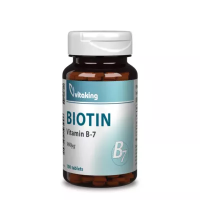 Vitaking Biotin 900 mcg tabletta 100 db ÚJ