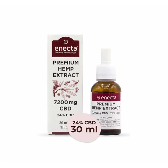 Enecta Premium Hemp Extract 24% 30ml CBD olaj