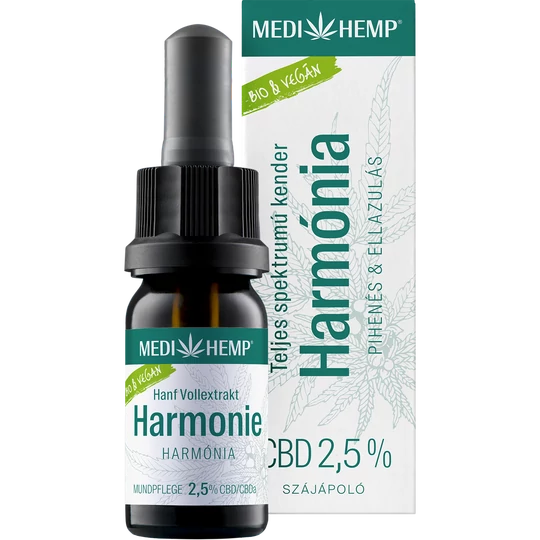 MediHemp Complete 2,5% 10ml 250mg teljes spektrumú CBD olaj