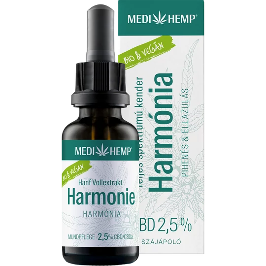 MediHemp Complete 2,5% 30ml 750mg teljes spektrumú CBD olaj