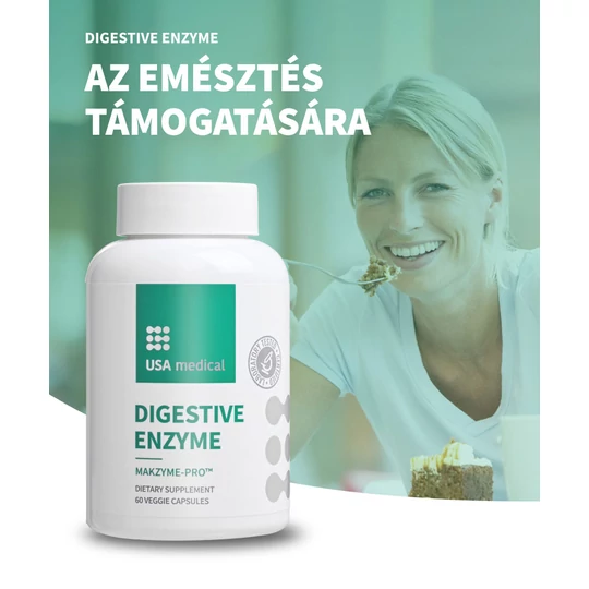 USA medical DIGESTIVE ENZYME enzim keverék kapszula