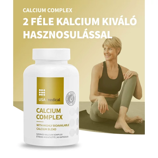 USA medical Szerves Kalcium Komplex kapszula 60 db